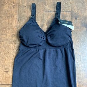 Kindred Bravely Sublime Maternity & Nursing Busty Tank/ Bra Black NWT Medium